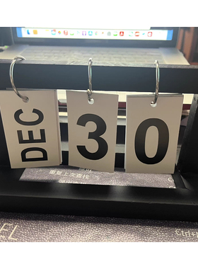 竹家2023年台历ins创意木质翻页日历木制万年历桌面装饰摆饰手工