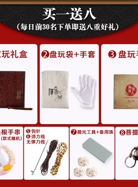 海南星月菩提子108颗正月高密文玩手串男女佛珠项链情侣手链