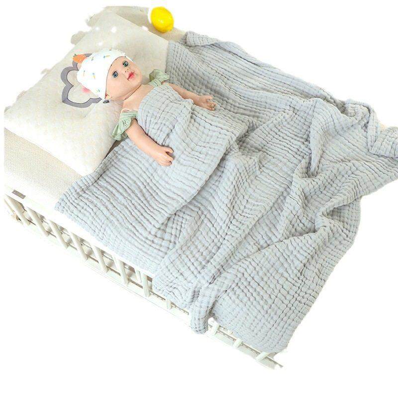 外贸婴儿纱布浴巾盖毯抱被柔软吸水6层童被棉无萤光宝宝盖被毛巾,淘宝优惠券,粉丝福利购,淘宝优惠卷