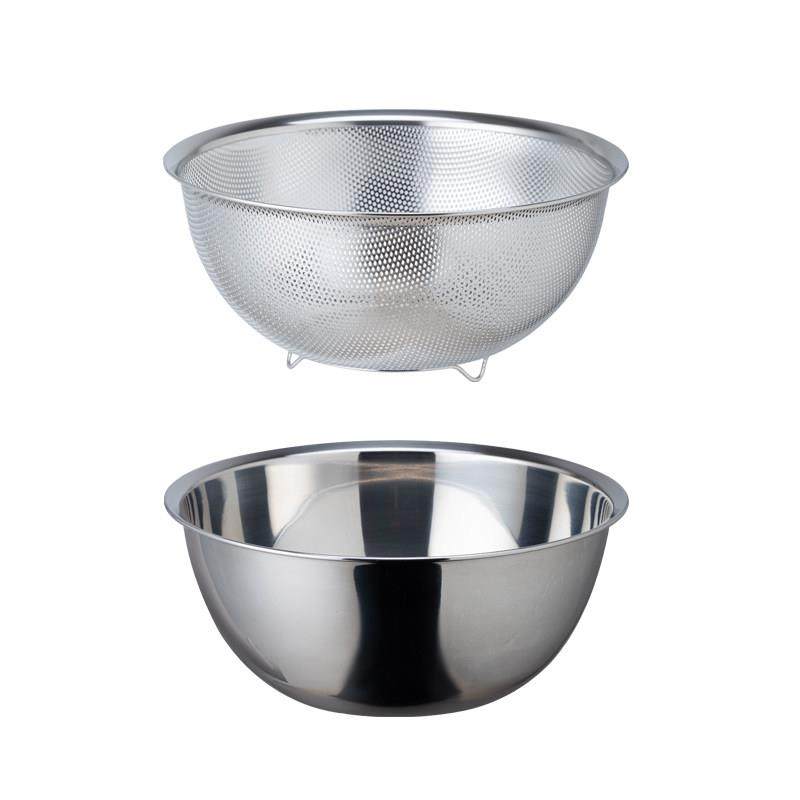 霜山304不锈钢盆子厨房洗菜盆沥水篮家用多功能料理盆打蛋和面盆,淘宝优惠券,粉丝福利购,淘宝优惠卷