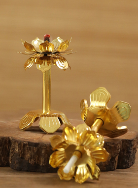 热销酥油灯灯盏食用香油灯纯铜供佛灯铜碗油灯家用长明灯复古佛前