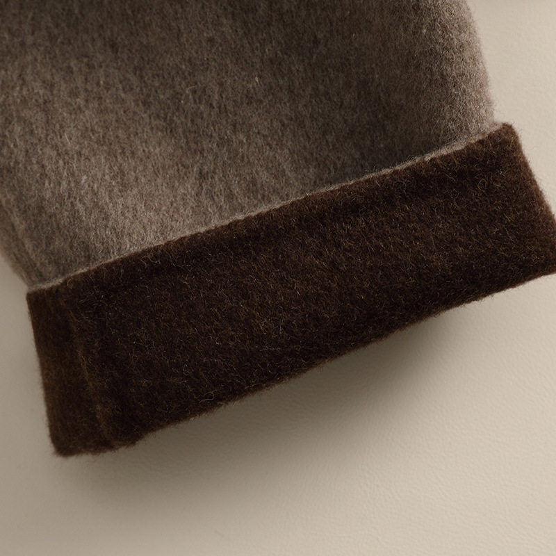 双面羊绒大衣2024年新款秋新中式短款小香风毛呢大衣女外套小个子