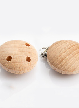 15pcs Ba Pacifier Clips Metal Wooden Ba Pacifier Holder