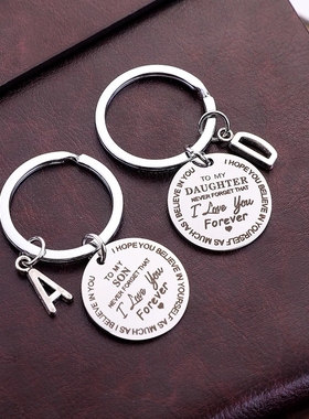 20pcs Stainless Steel Key Rings 20/25/28/30/35mm Round Flat