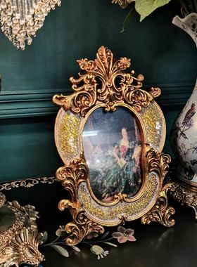 法式欧美式高端纯手工复古艺术摆件别墅客厅书房卧室玄关桌面装饰