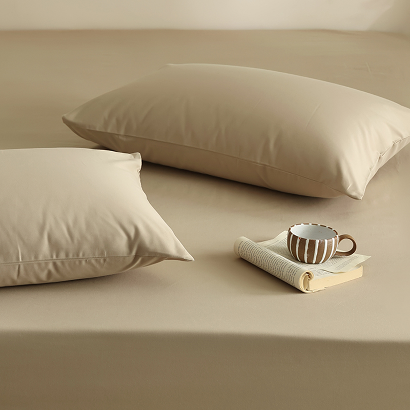 果点家纺新疆长绒棉全棉100s枕套枕头套亲肤磨毛简约纯色轻奢轩和,淘宝优惠券,粉丝福利购,淘宝优惠卷