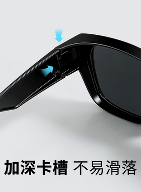 墨镜可套近视眼镜男开车专用套镜