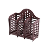 No-punch wall-mounted thickened three-compartment chopstick cage