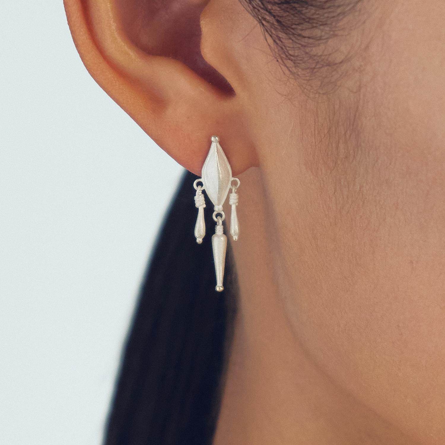 OLIO E ACETO油醋汁 · 纯银塔尖吊坠耳环,淘宝优惠券,粉丝福利购,淘宝优惠卷