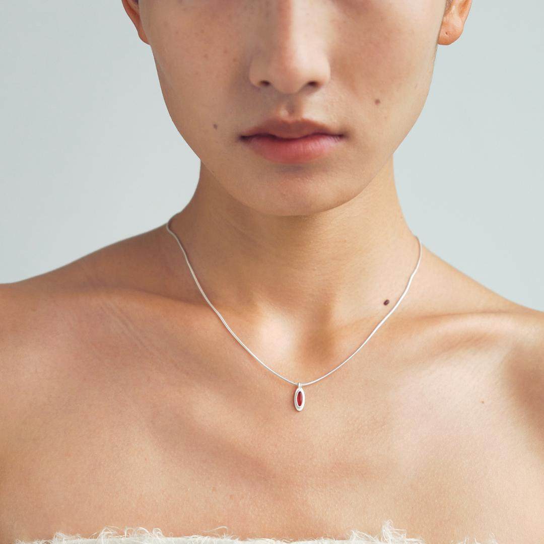 OLIO E ACETO油醋汁 · 新年纯银红玛瑙卫星吊坠项链,淘宝优惠券,粉丝福利购,淘宝优惠卷