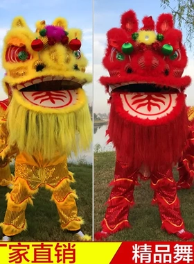 新款舞狮道具整套南狮双人舞