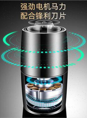 好货304不锈钢磨粉机家用小型打粉机超细研磨器电动五谷杂粮粉碎