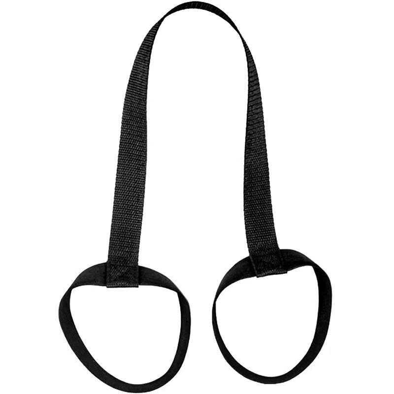 时尚瑜伽垫收纳捆绑带瑜伽带子束绳子背带单肩伸展便携式可调节 - 图2