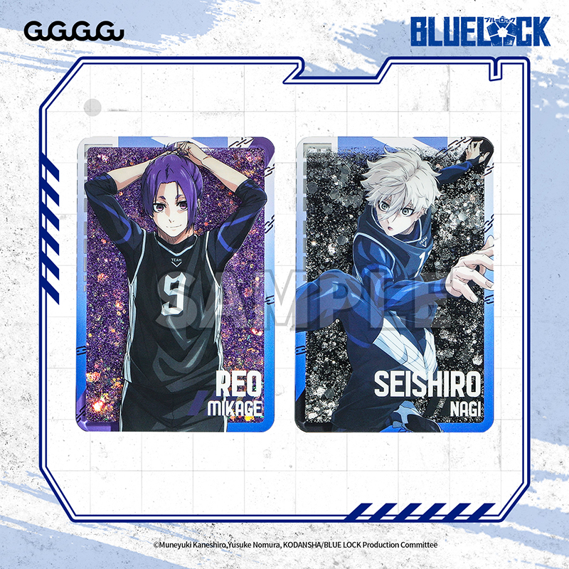 【19元任选3件】蓝色监狱 流沙亚克力摆件 蓝锁周边谷子 - 图2