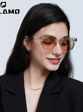 帕拉莫墨镜女款2025新款高级感个性街拍方圆脸时尚素颜百搭太阳镜