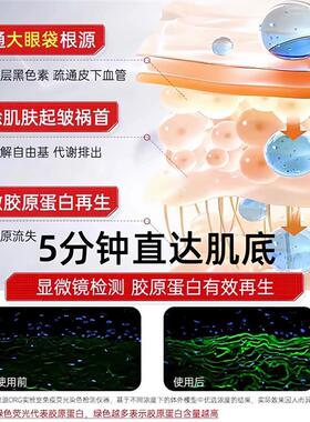 花柏禾官方旗舰店淡化细纹眼袋贴抚纹微晶贴刘晓庆代言奢润抗皱紧