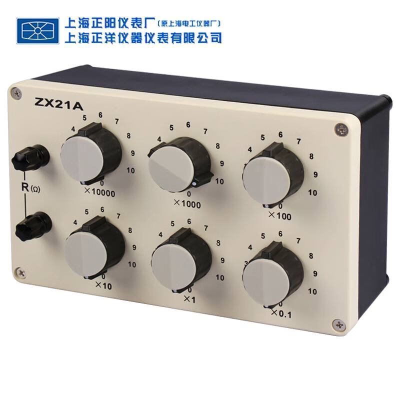 上海正阳直流电阻箱ZX21A六组开关电阻器直流标准电阻箱电线电缆 - 图0