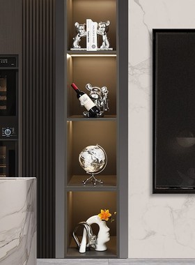 轻奢客厅酒柜电视柜装饰品摆件现代简约家居餐边柜高级感摆设创意