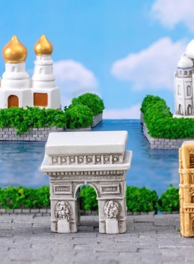 微景观世界名胜古迹地标建筑摆件