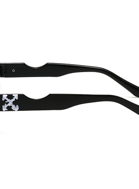 儿童款个性嘻哈异形缺口箭头太阳镜宝宝潮流走秀街拍穿搭防晒墨镜