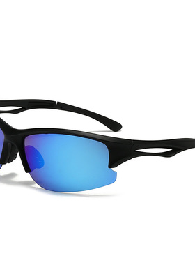 欧美运动骑行墨镜女户外登山滑雪镜辣妹眼镜偏光防紫外线太阳镜男