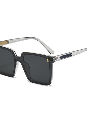 方形墨镜男新款米钉男士开车驾驶防紫外线太阳眼镜女高级感潮