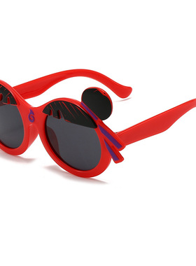 哪吒儿童时尚防晒墨镜宝宝魔童闹海卡通太阳镜男女童防紫外线眼镜