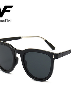 小红书网红同款折叠防晒墨镜新款时尚气垫太阳眼镜百搭潮流太阳镜