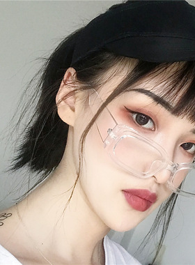 2020网红时尚嘻哈小框太阳眼镜 糖果色墨镜跨境潮流方形太阳镜女