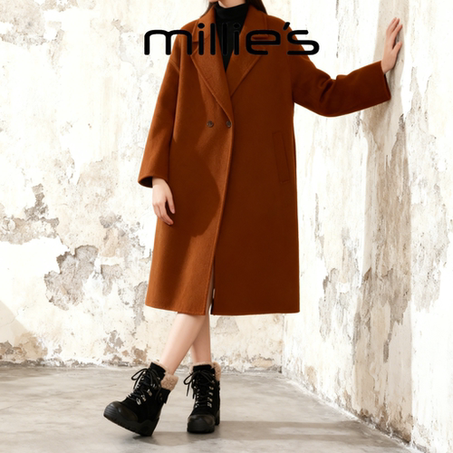 MILLIE'S/妙丽时尚毛绒雪地靴女冬季保暖系带厚底防滑加绒棉靴 - 图2