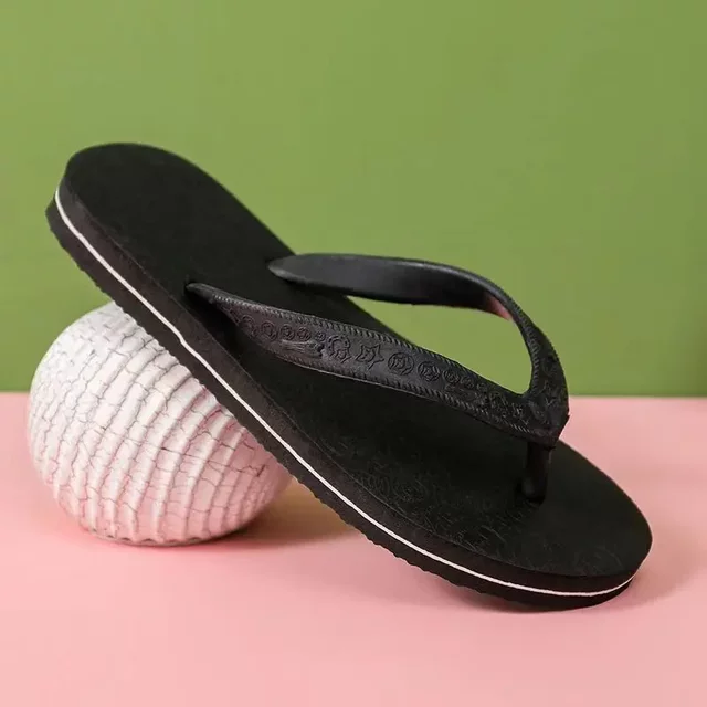 Authentic Thai Nanyang Elephant brand flip-flops with flat heel