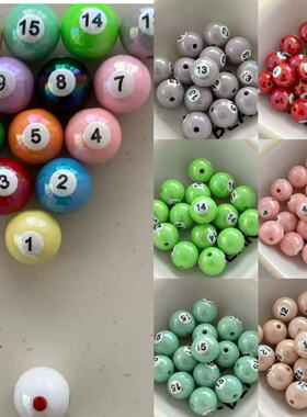 台球手串多巴胺情侣珠串手链学生指尖解压小玩意男女生抽象文玩串