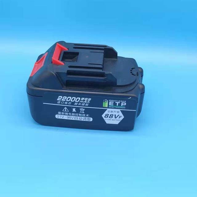 Electric wrench lithium battery universal large capacity charger electric hammer impact plate hand universal angle grinder tool accessories