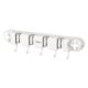 Suction cup mop clip without punching wall hanging strong mop hook storage household bathroom balcony storage mop rack