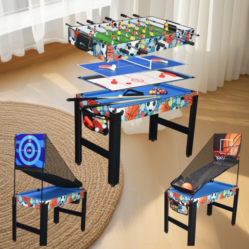 【DAXXER】多功能台球桌面足球冰球机家用乒乓球可折叠多功能游戏,淘宝优惠券,粉丝福利购,淘宝优惠卷
