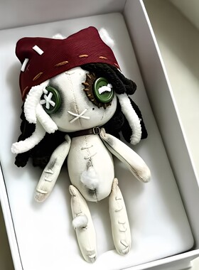 新皮肤医生拉拉队成品第五人格小良子老鼠干带骨架玩偶包挂送朋友