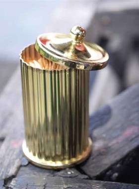 台湾世连泰好铜品家居 工艺品摆饰 全铜牙签筒创意纯铜制品牙签桶