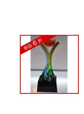 冲五钻 打折包邮 琉璃奖杯 YL琉璃D-026Y奖杯L