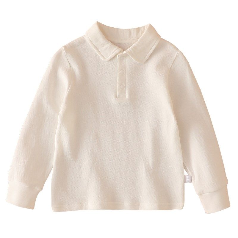 儿童polo衫男女童纯棉幼儿园中小童内搭白衬衫宝宝打底衫春秋款,淘宝优惠券,粉丝福利购,淘宝优惠卷