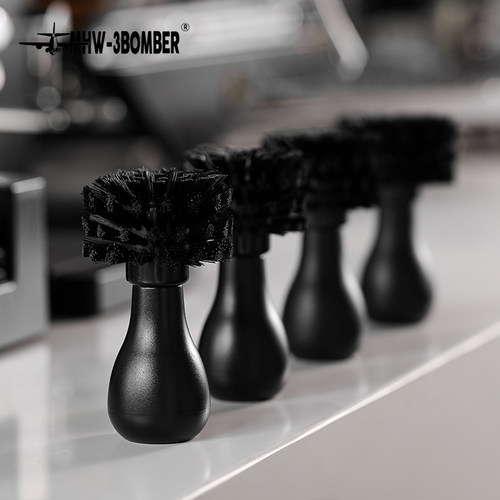 MHW-3BOMBER轰炸机粉碗清洁毛刷 51/54/58mm通用咖啡机手柄清洁刷 - 图3