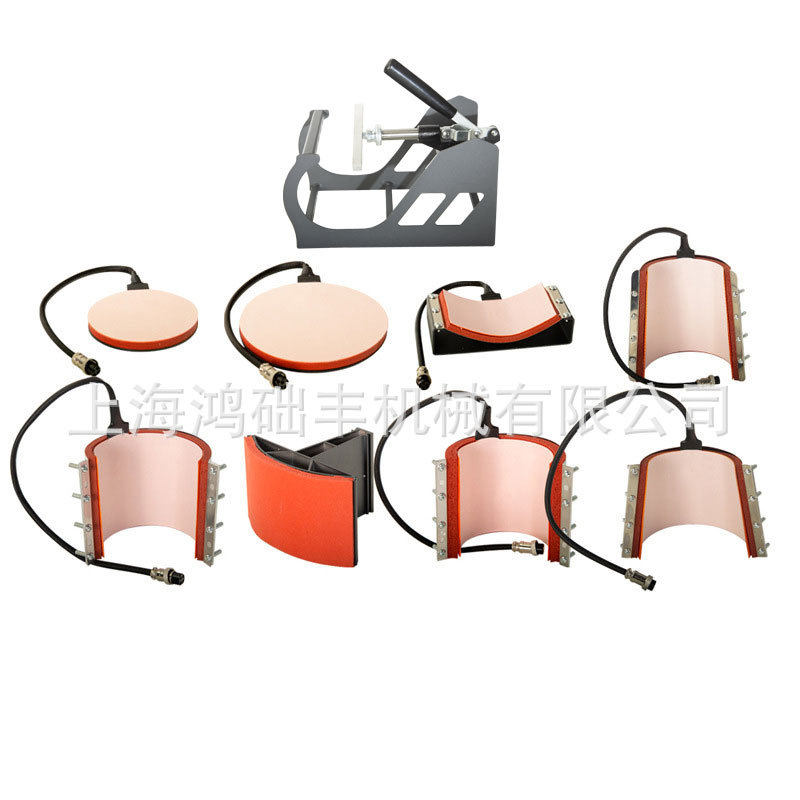 2938八合1烫画机T恤印刷机热压转印机升华热压机帽子马克杯印花,淘宝优惠券,粉丝福利购,淘宝优惠卷