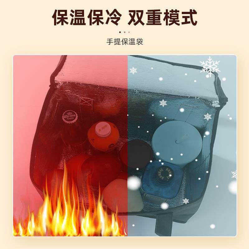 直销新款双肩加厚背包户外冷藏箱冰包野餐包铝箔保温袋便携外卖保,淘宝优惠券,粉丝福利购,淘宝优惠卷