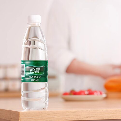 【正品保障】怡宝官方授权纯净水555ml*24瓶饮用水非矿泉水直饮水 - 图1