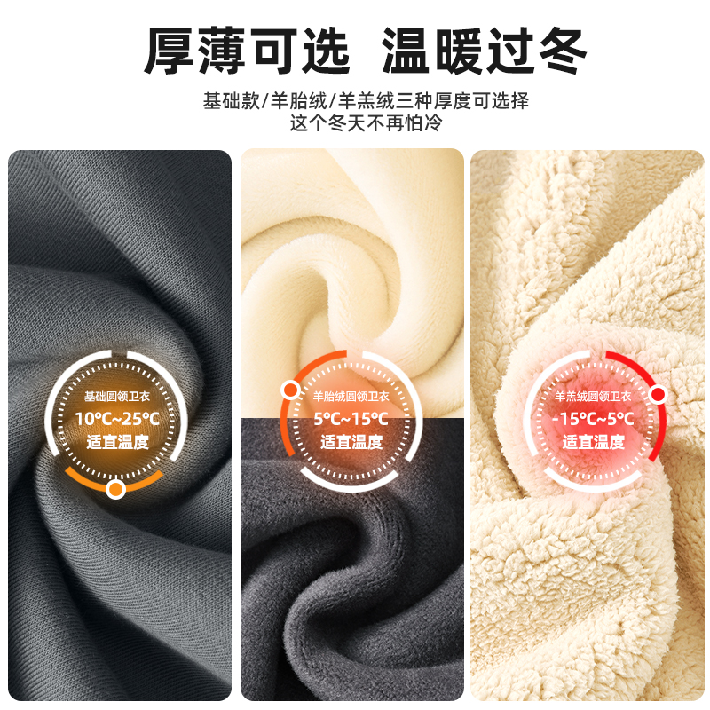 回力卫衣男款春秋款2025新款男装长袖上衣国潮风男士春季衣服男D