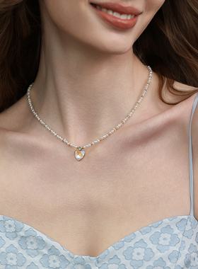 极光5A级淡水珍珠|轻奢小众项链