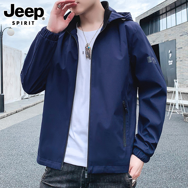 【19】JEEP SPIRIT秋冬户外夹克女防风防水外套