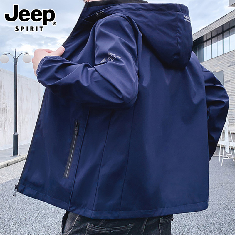 【19】JEEP SPIRIT秋冬户外夹克女防风防水外套