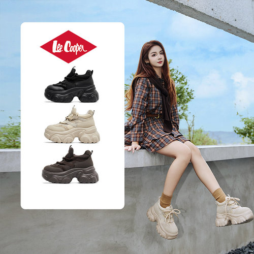 LeeCooper[孟子义同款系列]老爹鞋女2025新款冬季时尚保暖休闲鞋 - 图0