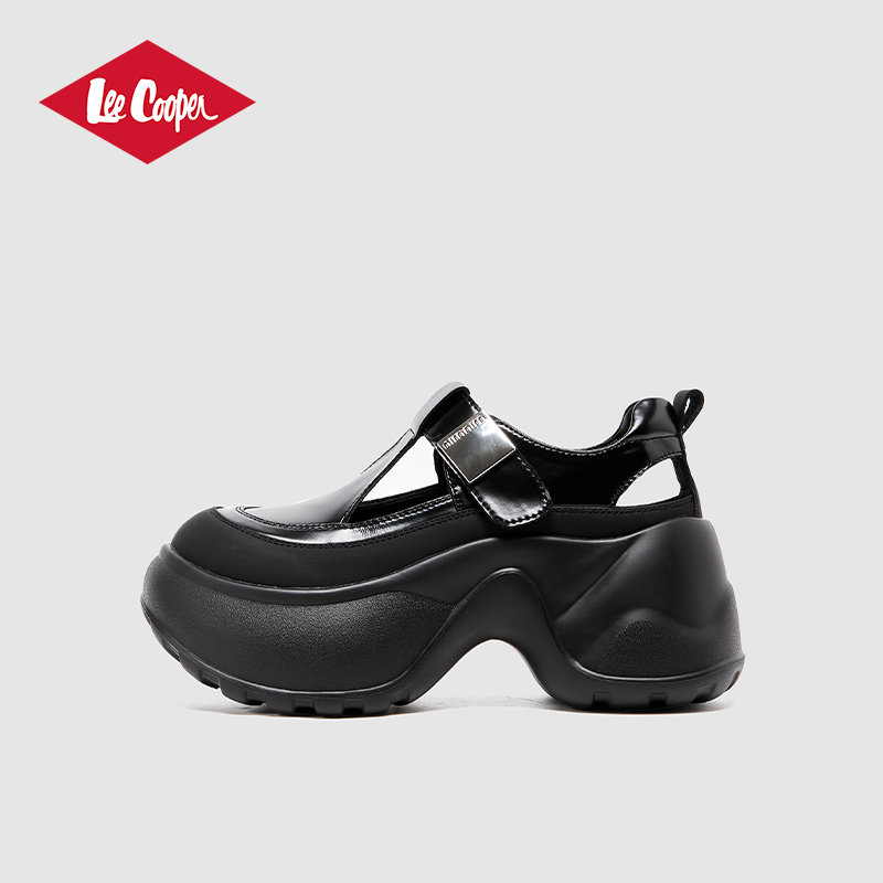 Lee Cooper时尚凉鞋女2025新款夏季厚底增高休闲鞋百搭搭扣沙滩鞋,淘宝优惠券,粉丝福利购,淘宝优惠卷