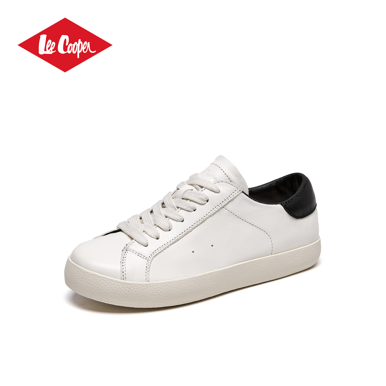 Lee Cooper平底小白鞋女2025新款秋季轻便运动休闲鞋百搭板鞋,淘宝优惠券,粉丝福利购,淘宝优惠卷